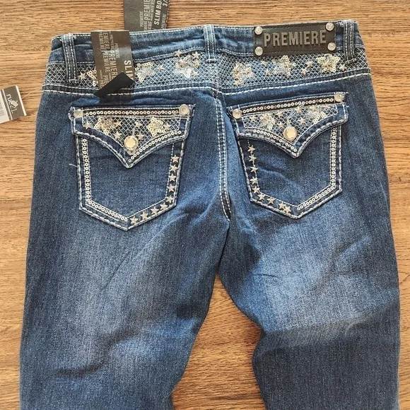 NWT Premiere Slim Bootcut Jeans - Picture 5 of 6